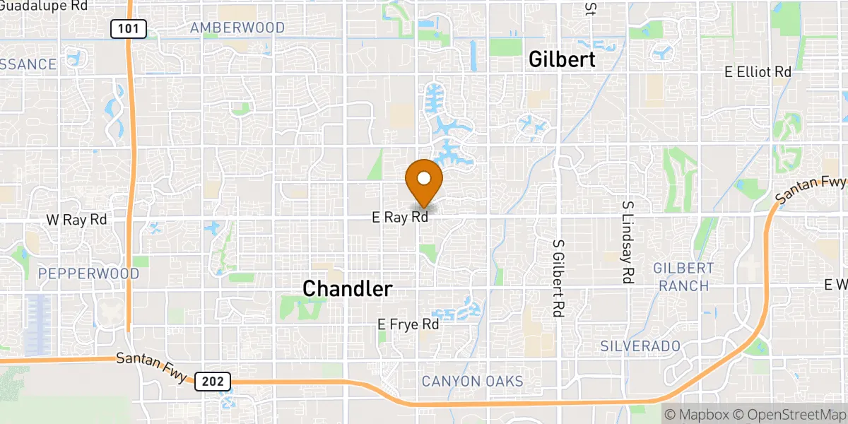  neighborhood map in Chandler, AZ